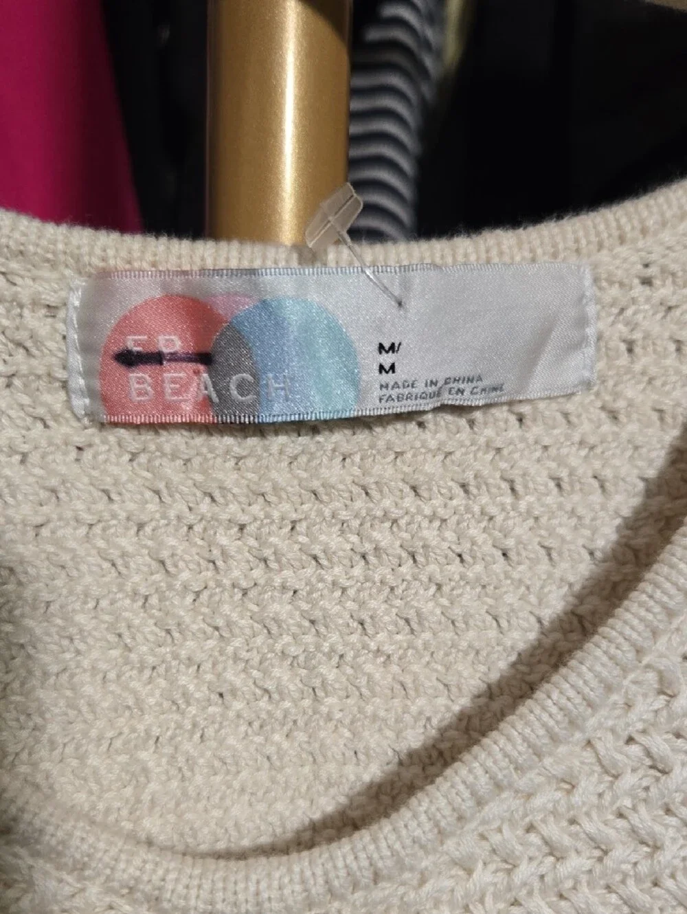 FREE PEOPLE CREAM TOP
